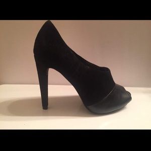 Audrey Brooke Peep Toe Pumps
